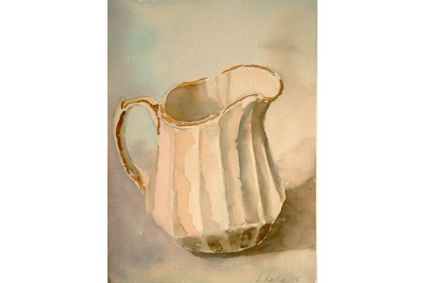Creamer 3, watercolour on Fabriano Artistico, 7x9 in.
